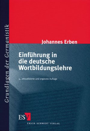 ISBN 9783503049547: Einführung in die deutsche Wortbildungslehre