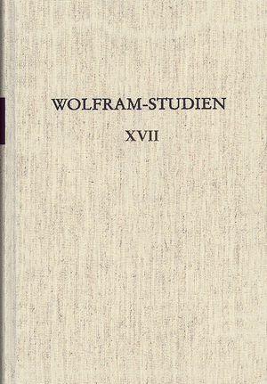 ISBN 9783503061587: Wolfram-Studien, Bd.17 : Wolfram von Eschenbach - Bilanzen und Perspektiven: Wolfram von Eschenbach - Bilanzen und Perspektiven - - Eichstätter ... der Wolfram von Eschenbach-Gesellschaft)