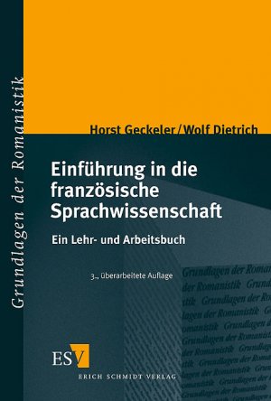 ISBN 9783503061662: Einführung in die französische Sprachwissenschaft - Ein Lehr- und Arbeitsbuch