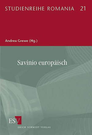 ISBN 9783503079377: Savinio europäisch