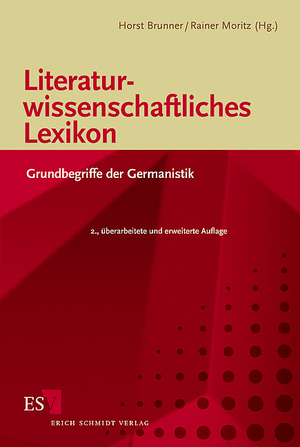 ISBN 9783503079827: Literaturwissenschaftliches Lexikon - Grundbegriffe der Germanistik