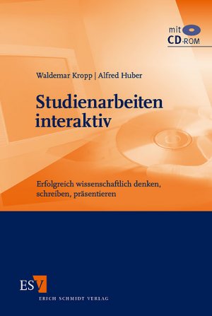 ISBN 9783503090624: Studienarbeiten interaktiv - Erfolgreich wissenschaftlich denken, schreiben, präsentieren