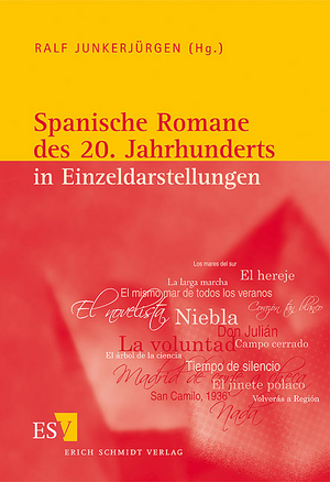 ISBN 9783503098934: Spanische Romane des 20. Jahrhunderts in Einzeldarstellungen