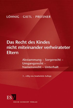 ISBN 9783503120338: Das Recht des Kindes nicht miteinander verheirateter Eltern - Abstammung – Sorgerecht – Umgangsrecht – Namensrecht – Unterhalt