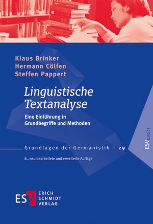 ISBN 9783503155316: Linguistische Textanalyse - eine Einführung in Grundbegriffe und Methoden