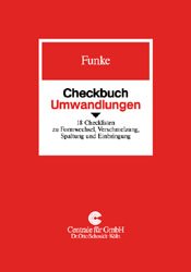 ISBN 9783504643072: Checkbuch Umwandlungen