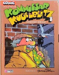 gebrauchtes Buch – Ursel Scheffler – Kommissar Kugelblitz. Grossdruck: Kommissar Kugelblitz, Comics, Bd.1, Codewort Koralle