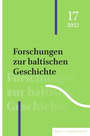 ISBN 9783506790361: Forschungen zur baltischen Geschichte