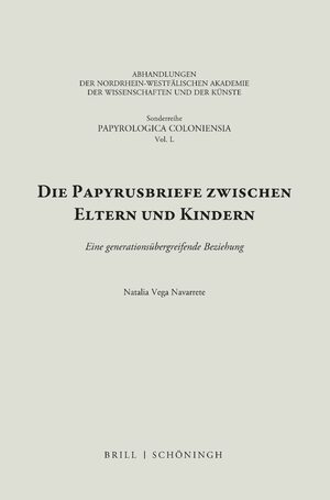 ISBN 9783506796370: Die Papyrusbriefe zwischen Eltern und Kindern