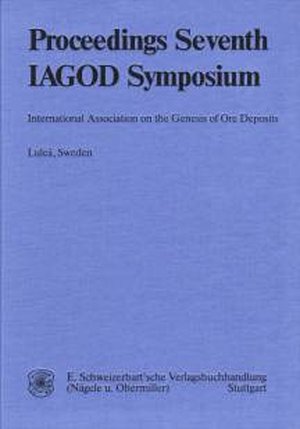 gebrauchtes Buch – Ebbe Zachrisson – International Association on the Genesis of Ore Deposits, 7. Quadrennial Symposium - Lulea, Sweden, August 18-22, 1986. Proceedings