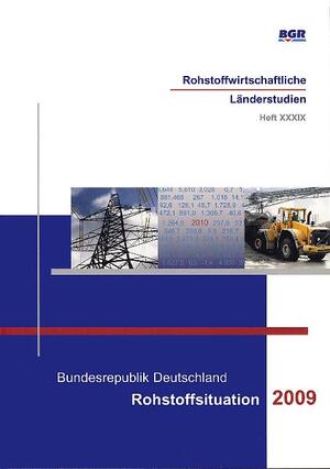 ISBN 9783510959860: Bundesrepublik Deutschland - Rohstoffsituation 2009