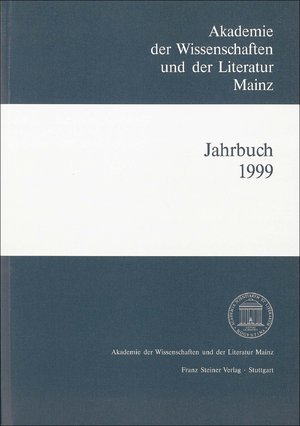 ISBN 9783515077309: Akademie der Wissenschaften und der Literatur Mainz – Jahrbuch 50 (1999)