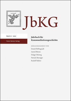 gebrauchtes Buch – Jahrbuch für Kommunikationsgeschichte 22 (2020)