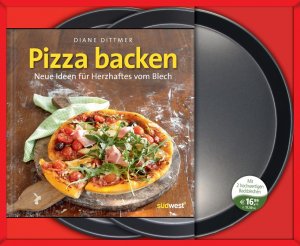 ISBN 9783517087405: Pizza backen-Set: Neue Ideen für Herzhaftes vom Blech. Buch mit zwei Pizzablechen Dittmer, Diane