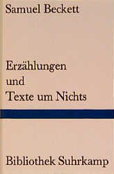 ISBN 9783518010822: Erzählungen und Texte um Nichts. Aus dem Englischen übertragen von Elmar Tophoven. - (=Bibliothek Suhrkamp, BS 82).