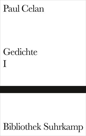 neues Buch – Paul Celan – Gedichte in zwei Bänden. Bd.1