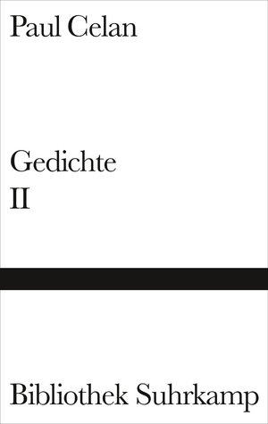 ISBN 9783518014134: Gedichte in zwei Bänden – Zweiter Band