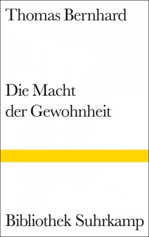 ISBN 9783518014158: Die Macht der Gewohnheit – Komödie