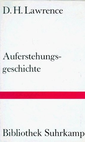 ISBN 9783518015896: Auferstehungsgeschichte – Erzählung