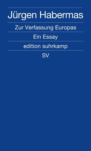 gebrauchtes Buch – Jürgen Habermas – Zur Verfassung Europas - Ein Essay