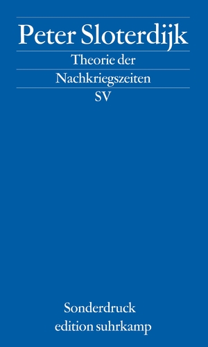 ISBN 9783518069929: Theorie der Nachkriegszeiten - Bemerkungen zu den deutsch-französischen Beziehungen seit 1945