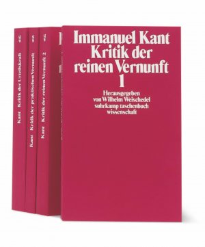 ISBN 9783518093276: Die Kritiken - Kritik der reinen Vernunft. Kritik der praktischen Vernunft. Kritik der Urteilskraft