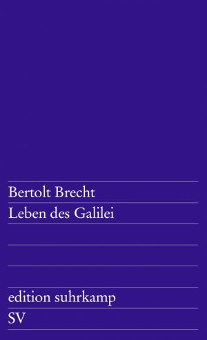 ISBN 9783518100011: Leben des Galilei - Schauspiel ; edition Suhrkamp 1