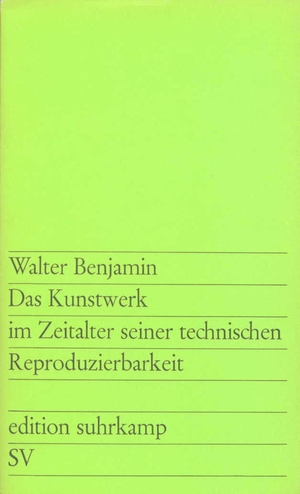 ISBN 9783518100288: Das Kunstwerk im Zeitalter seiner technischen Reproduzierbarkeit – Drei Studien zur Kunstsoziologie