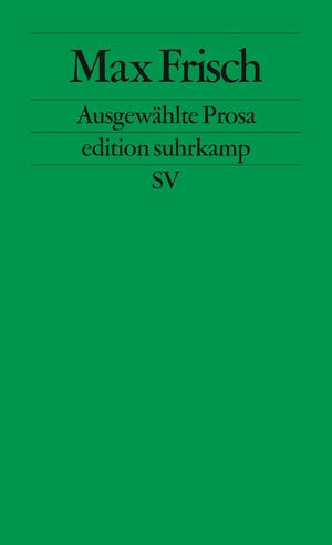 gebrauchtes Buch – Max Frisch – Ausgewählte Prosa.