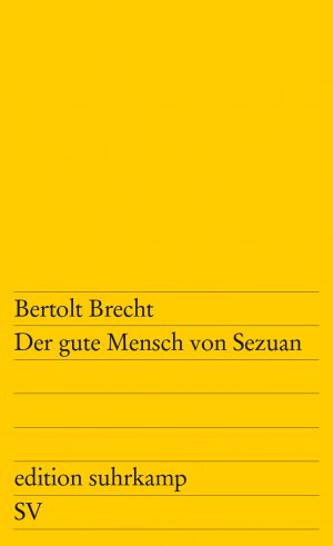 gebrauchtes Buch – Bertolt Brecht – Der gute Mensch von Sezuan - Parabelstück