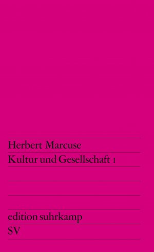 ISBN 9783518101018: Kultur und Gesellschaft I