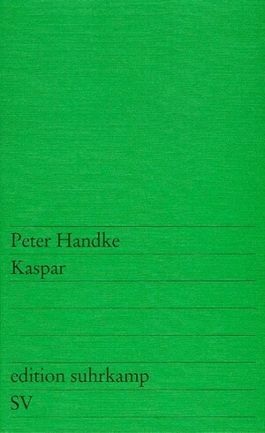 ISBN 9783518103227: Kaspar