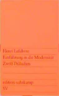 ISBN 9783518108314: Einführung in die Modernität. Zwölf Präludien