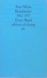 gebrauchtes Buch – Peter Weiss – Notzibücher 1960-1971. Erster und Zweiter Band.