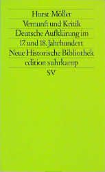 ISBN 9783518112694: Vernunft und Kritik - Deutsche Aufklärung im 17. und 18. Jahrhundert