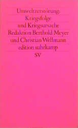 ISBN 9783518117743: Friedensanalysen. Für Theorie und Praxis. Vierteljahresschrift für Erziehung, Politik und Wissenschaft / Umweltzerstörung als Kriegsfolge und Kriegsursache