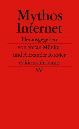 gebrauchtes Buch – Münker, Stefan; Roesler, Alexander – Mythos Internet