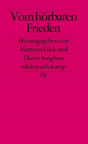 gebrauchtes Buch – Lück, Hartmut; Senghaas, Dieter – Vom hörbaren Frieden