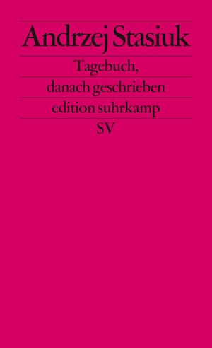 ISBN 9783518126547: Tagebuch danach geschrieben