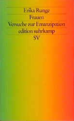 ISBN 9783518133163: Frauen. Versuche zur Emanzipation. von Runge, Erika