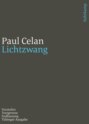 ISBN 9783518242667: Werke. Tübinger Ausgabe: Lichtzwang. Vorstufen ? Textgenese ? Endfassung