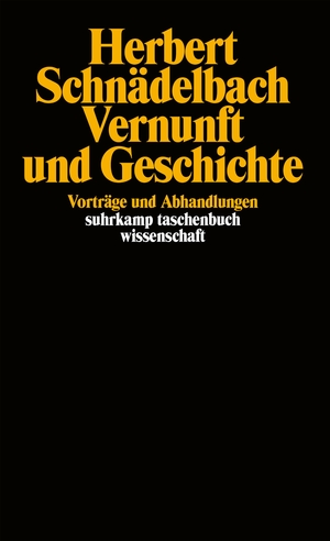 ISBN 9783518282830: Vernunft und Geschichte - Vorträge und Abhandlungen