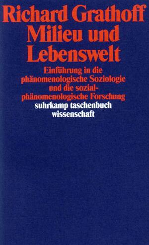 ISBN 9783518287453: Milieu und Lebenswelt - Einführung in die phänomenologische Soziologie und die sozialphänomenologische Forschung