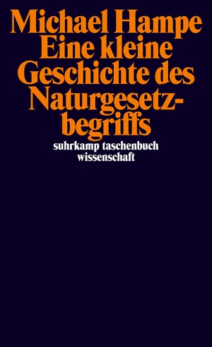 ISBN 9783518294642: Eine kleine Geschichte des Naturgesetzbegriffs