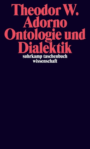 ISBN 9783518294772: Ontologie und Dialektik – (1960/61)