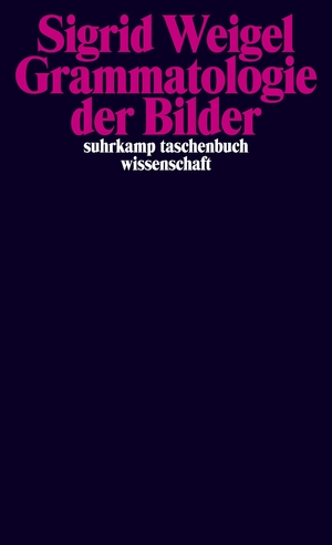 neues Buch – Sigrid Weigel – Grammatologie der Bilder