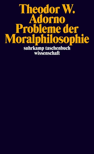 ISBN 9783518295830: Probleme der Moralphilosophie