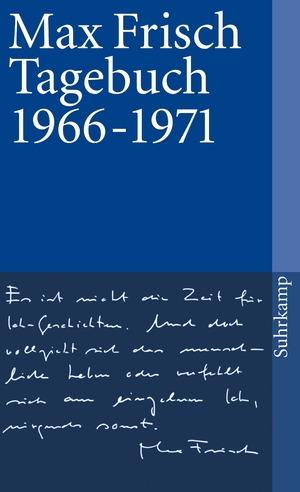 ISBN 9783518367568: Tagebuch 1966–1971