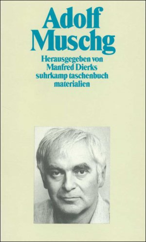 ISBN 9783518385869: Adolf Muschg