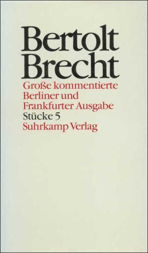 gebrauchtes Buch – Bertolt Brecht – Stücke 5